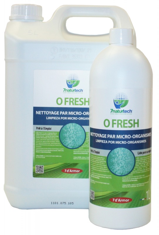 Nettoyant pour canalisations à base de micro-organismes - O FRESH
